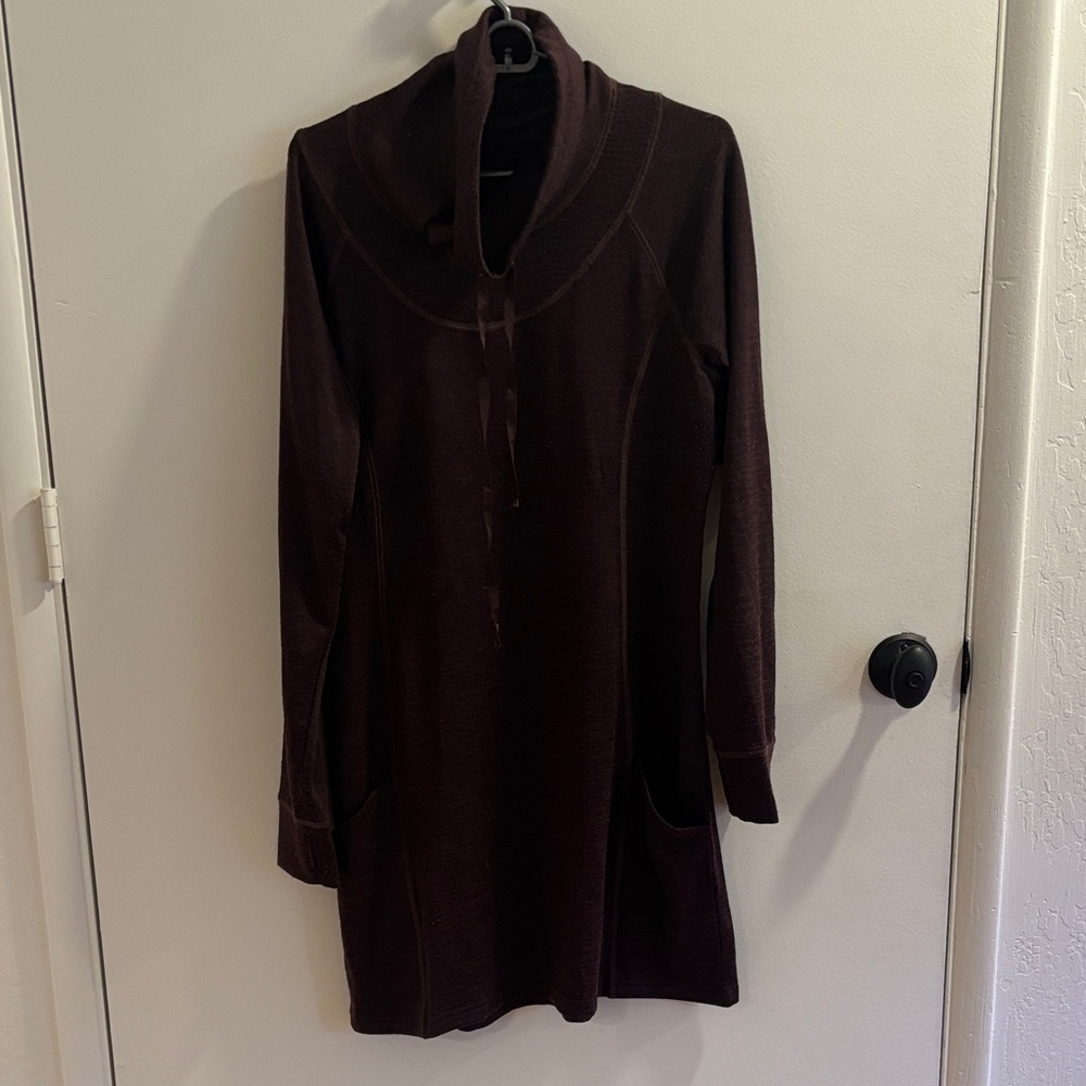 Kuhl Dark Purple Long Sleeve Dress